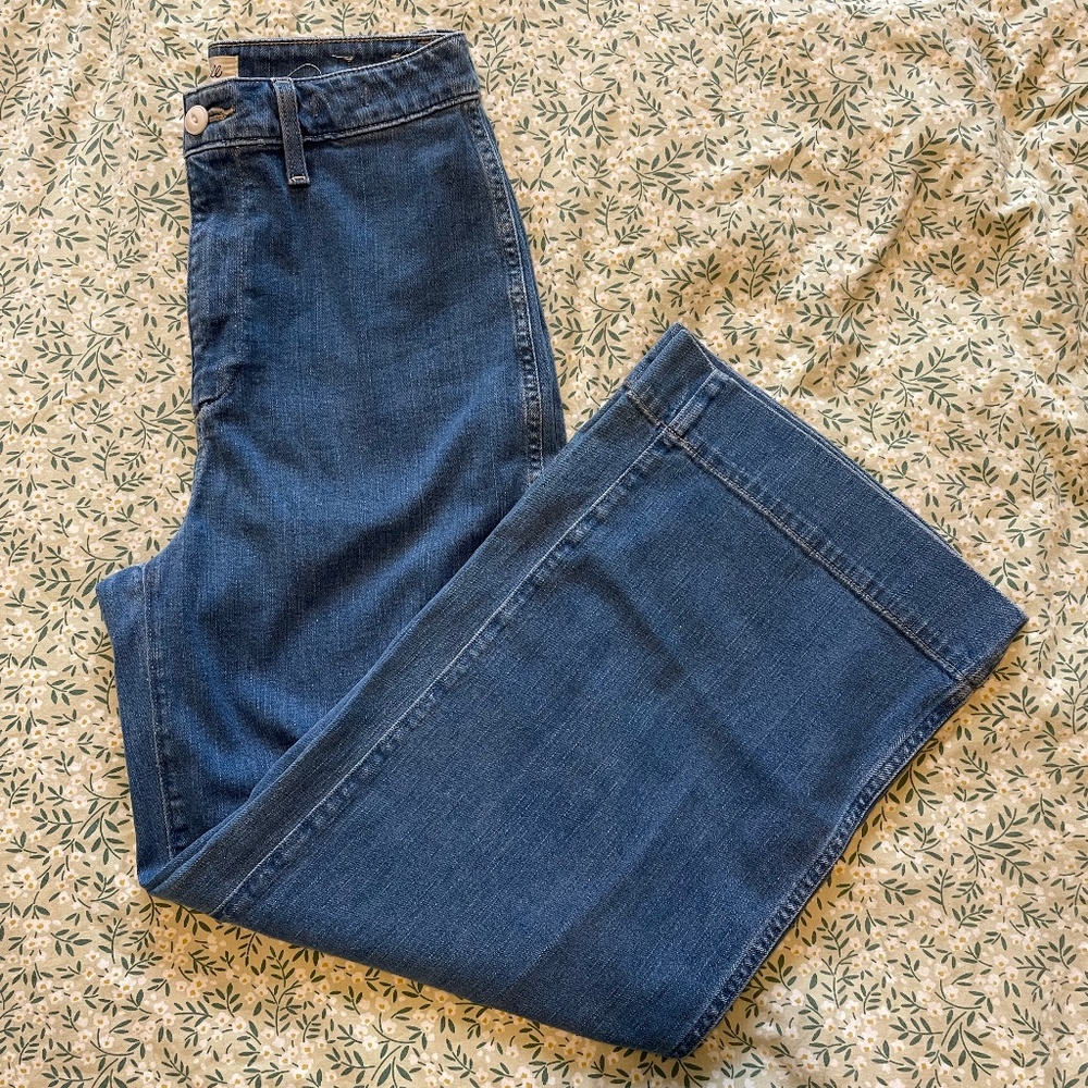 Emmett Wide-Leg Crop Madewell Jeans